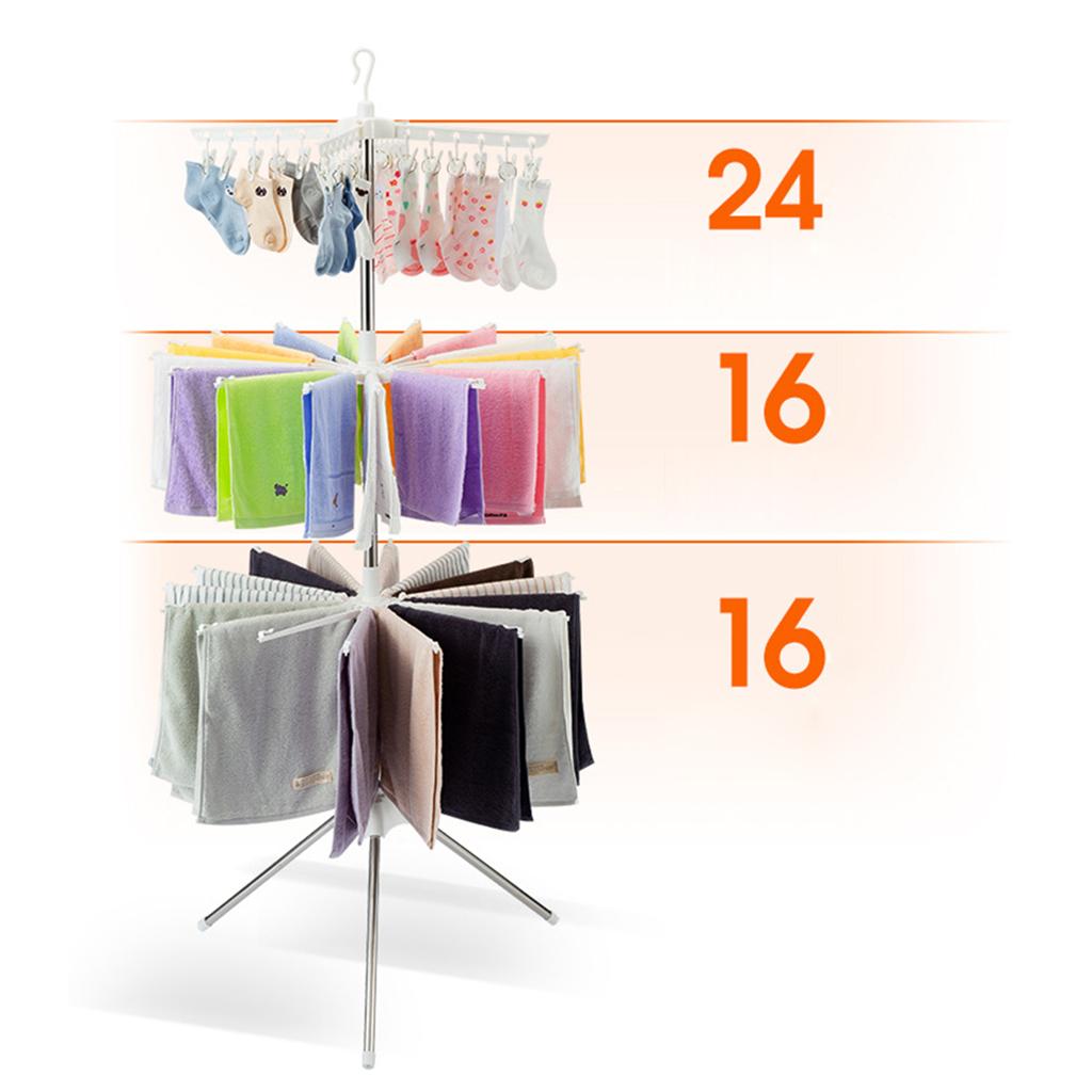 Baby Clothing Rack - Rak Pengering Lipat 3 Tingkat dari