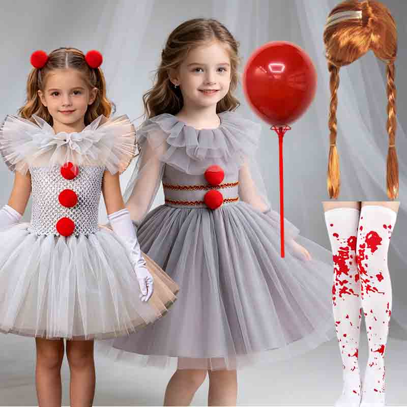 Baby Clothing Europe - Kostum Badut Jahat Halloween 2026 untuk
