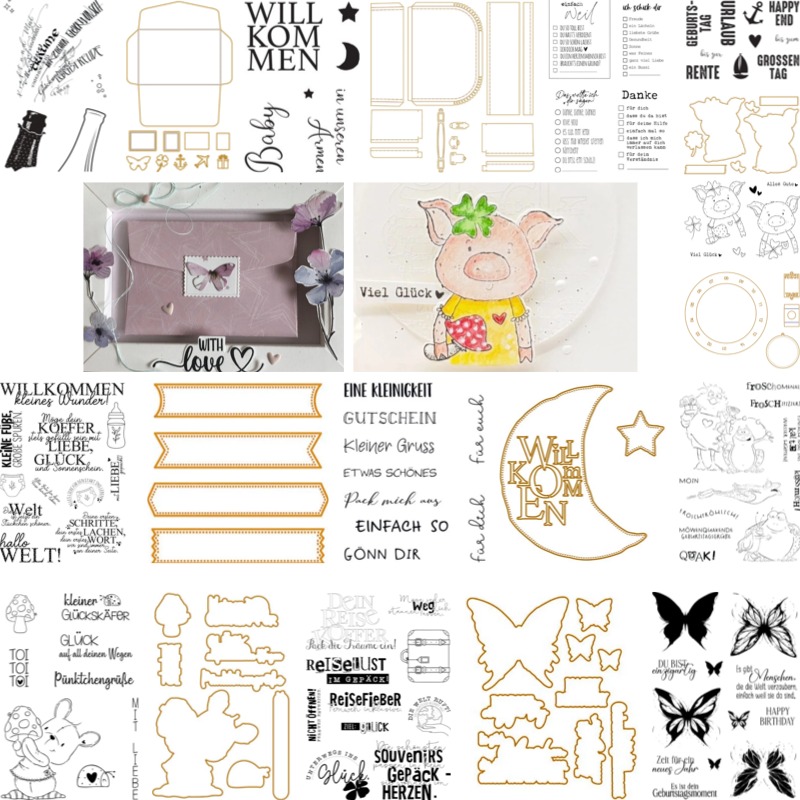 Baby Clothing Bag - Stempel dan Cetakan Koper Bayi Kedatangan