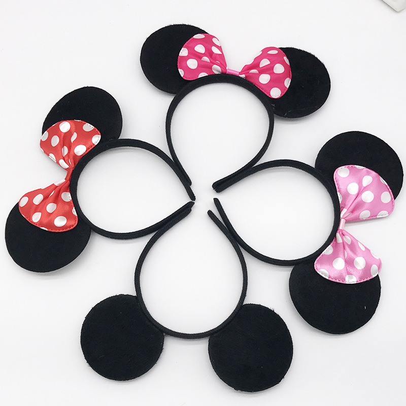 Baby Clothing Korea - Gadis Lucu Mickyy Berdandan Telinga Ikat