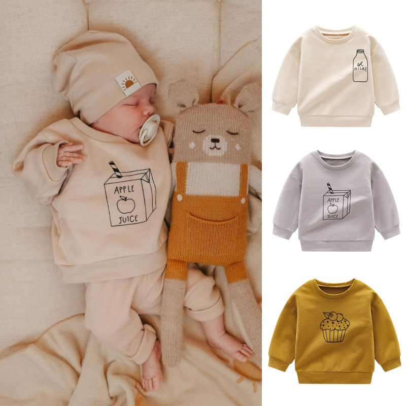 Baby Clothing Organic Cotton - Baju bayi perempuan lengan panjang, atasan
