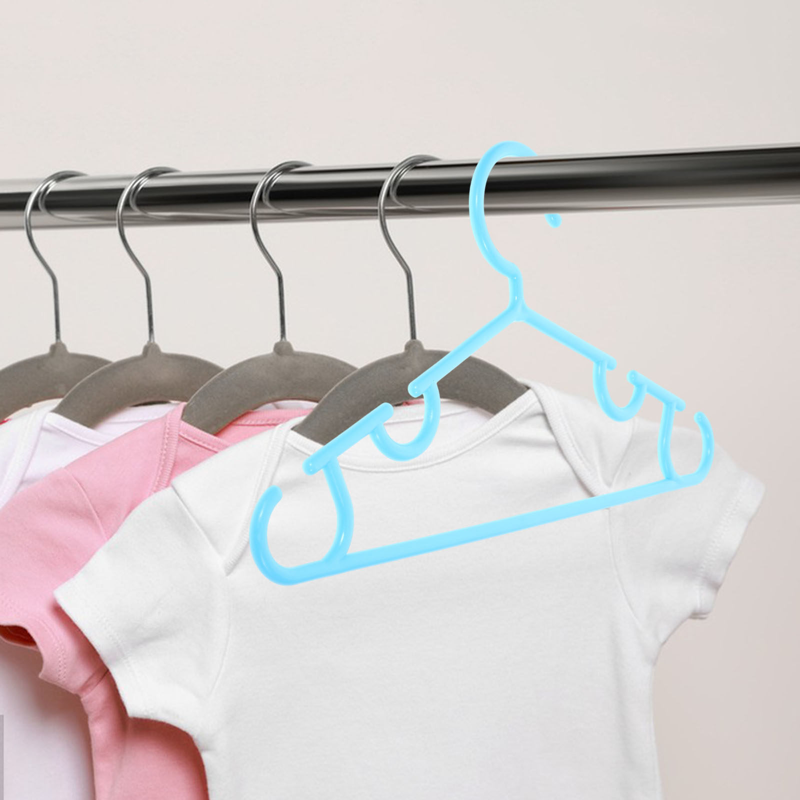 Baby Clothing Rack - 10 Buah Gantungan Baju Bayi Tahan