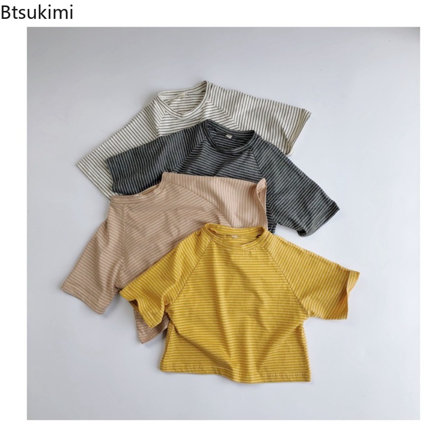 Baby Clothing Korea - Pakaian Anak-anak Kaus Katun Anak Laki-laki