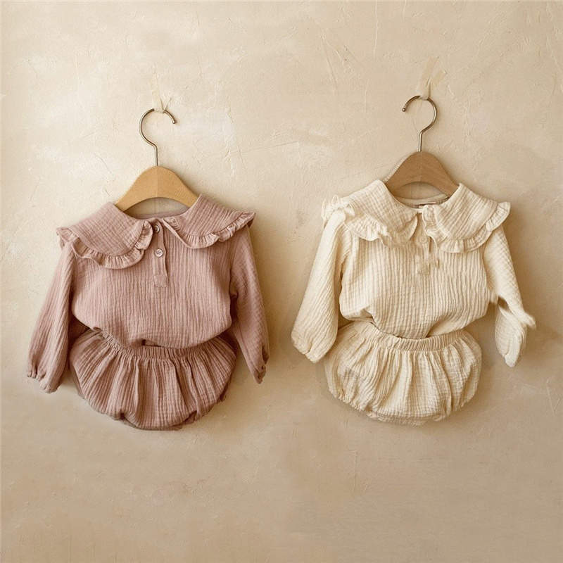 Baby Clothing Organic Cotton - Baju bayi perempuan baru lahir, 2pcs