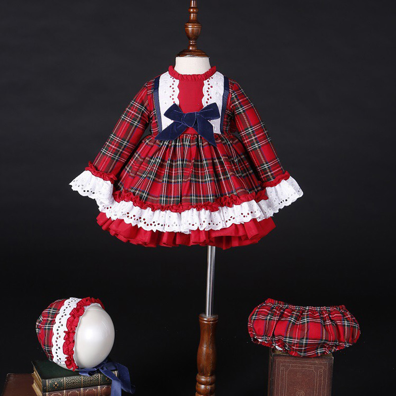 Baby Clothing Discount - Gaun Putri Bola Pompom Spanyol Antik