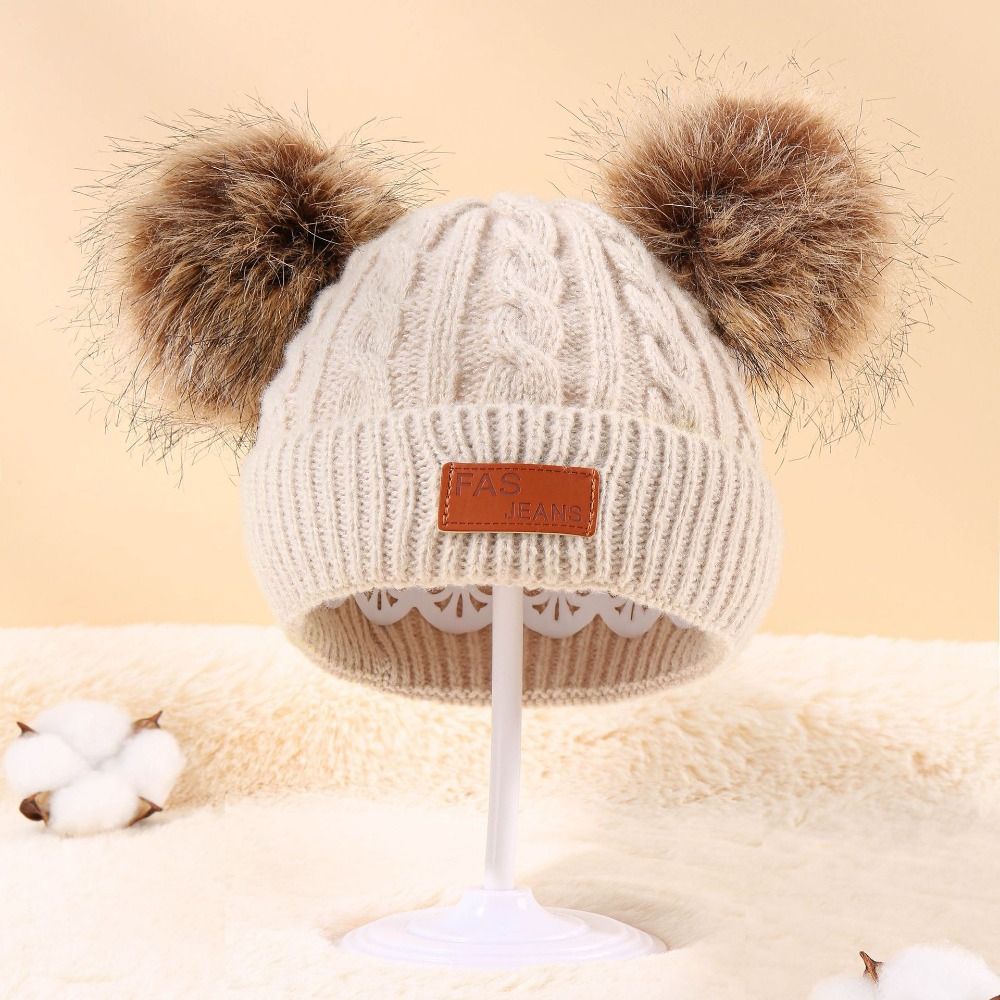 Baby Hat Beanie - Set Sarung Tangan Syal Topi Bayi