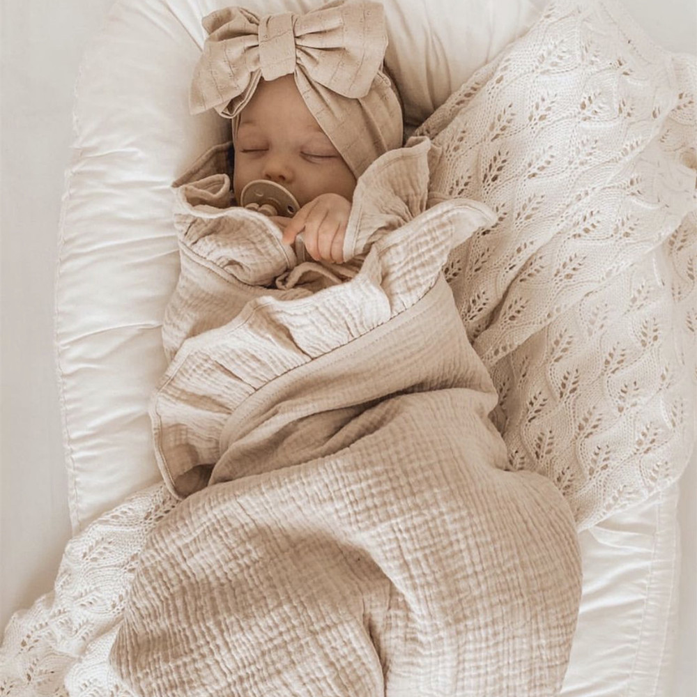 Baby Clothing Organic Cotton - INS Selimut Bedung Bayi Kain Kasa