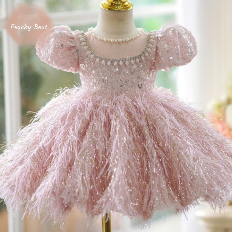 Gaun payet bulu bayi perempuan - Baby Clothing Discount ulasan dan harga