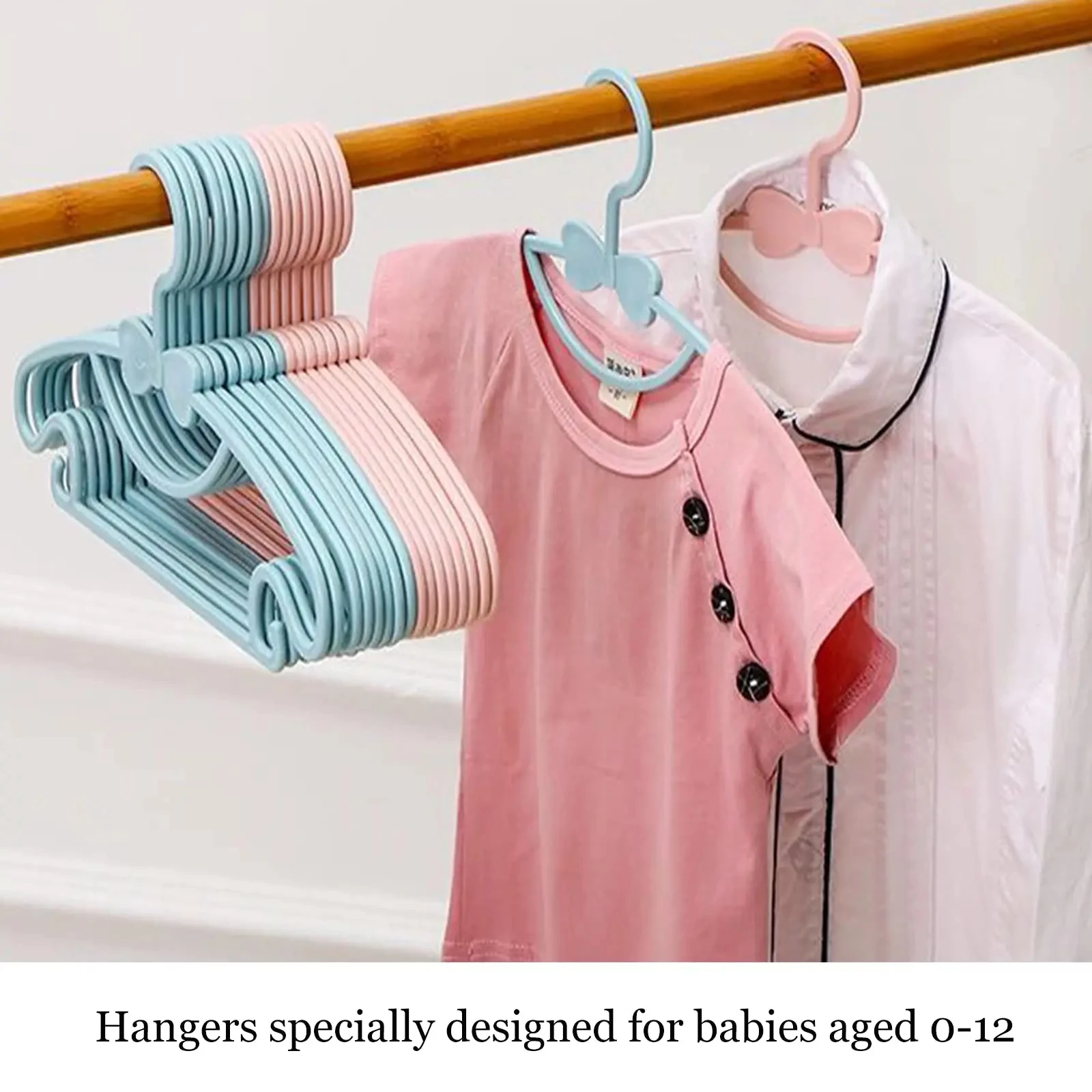Gantungan Baju Bayi 10pcs Rak  - Baby Clothing Rack ulasan dan harga