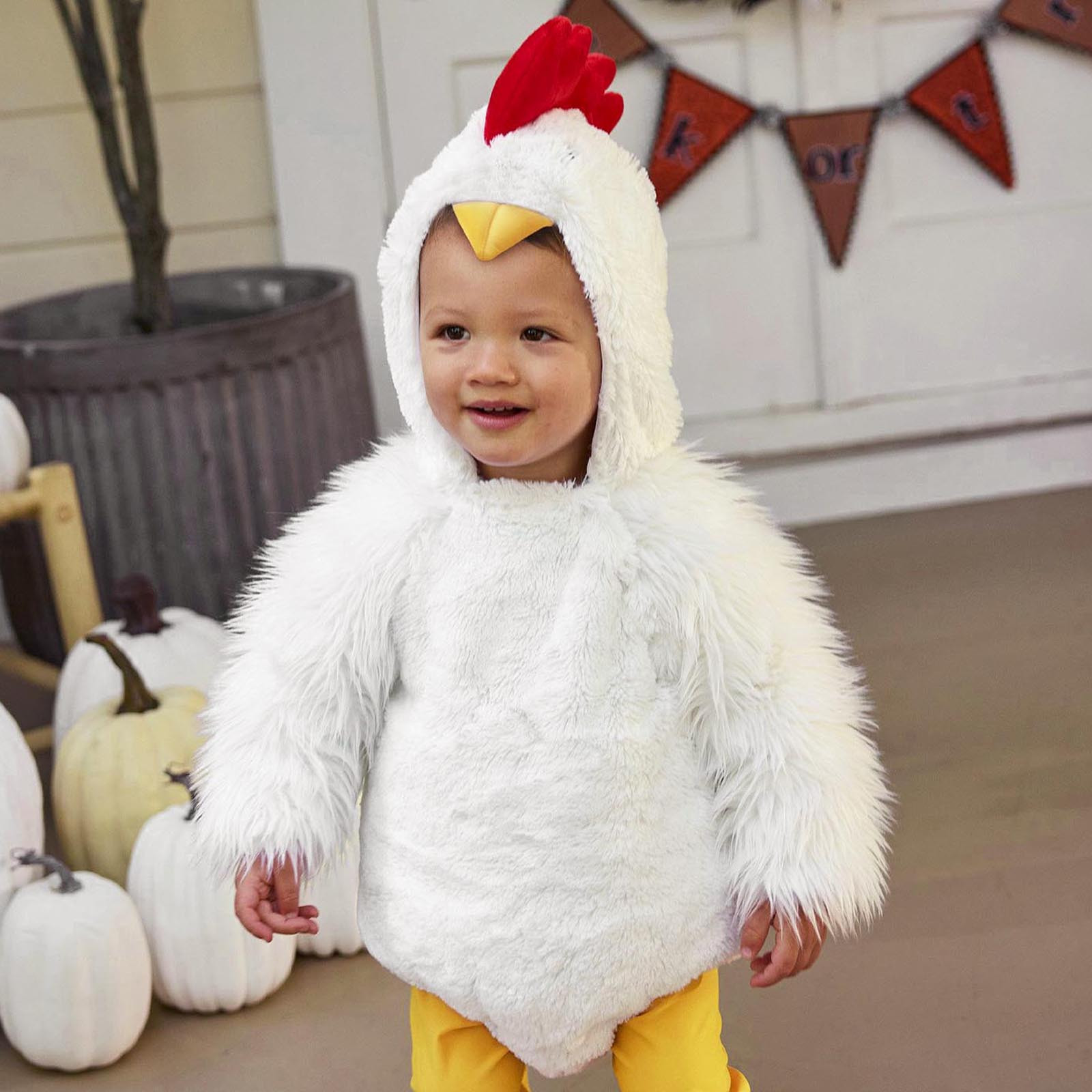 Kostum Ayam Putih Kecil Bayi B - Baby Clothing Discount ulasan dan harga