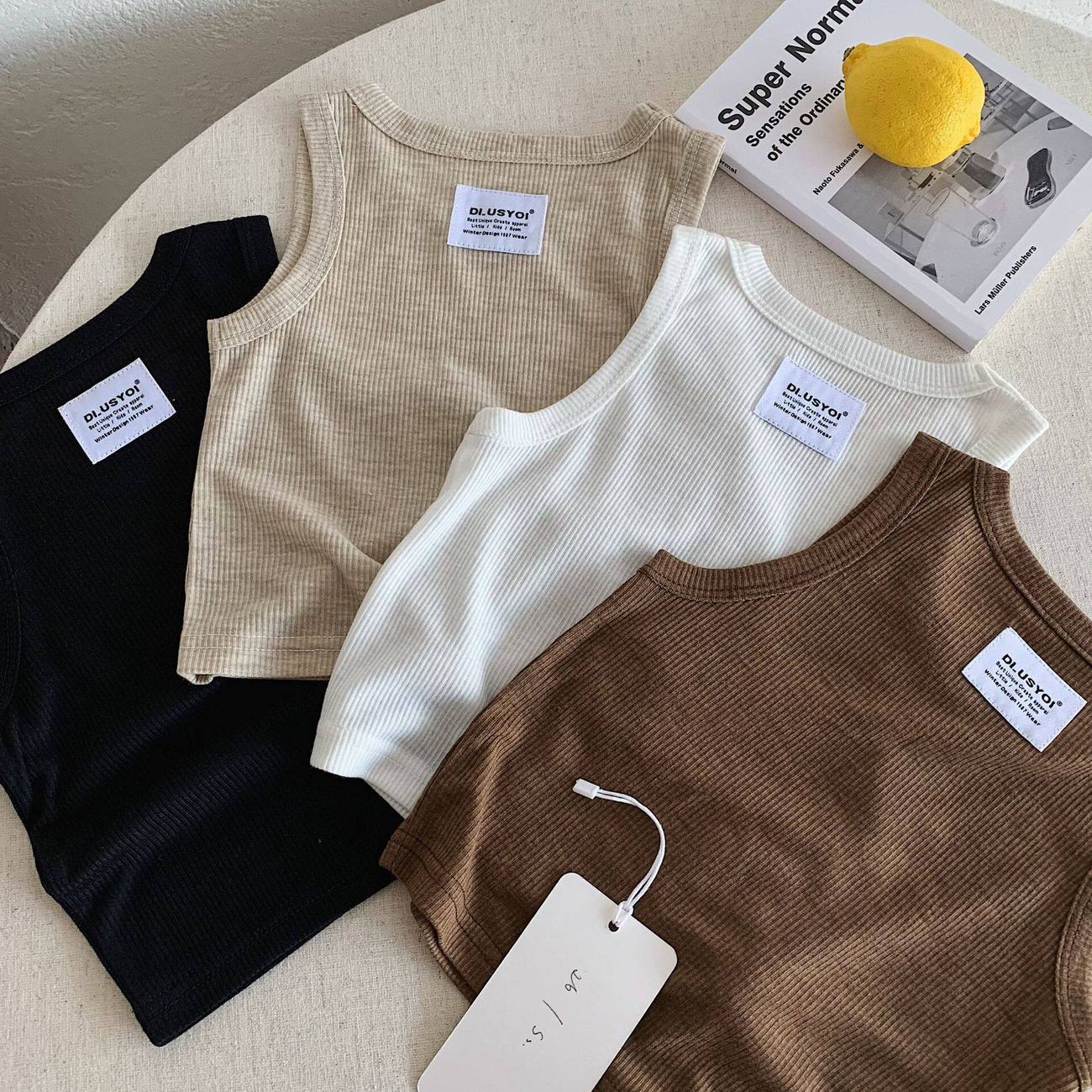 Rompi Tanpa Lengan Baru Musim  - Baby Clothing Korea ulasan dan harga