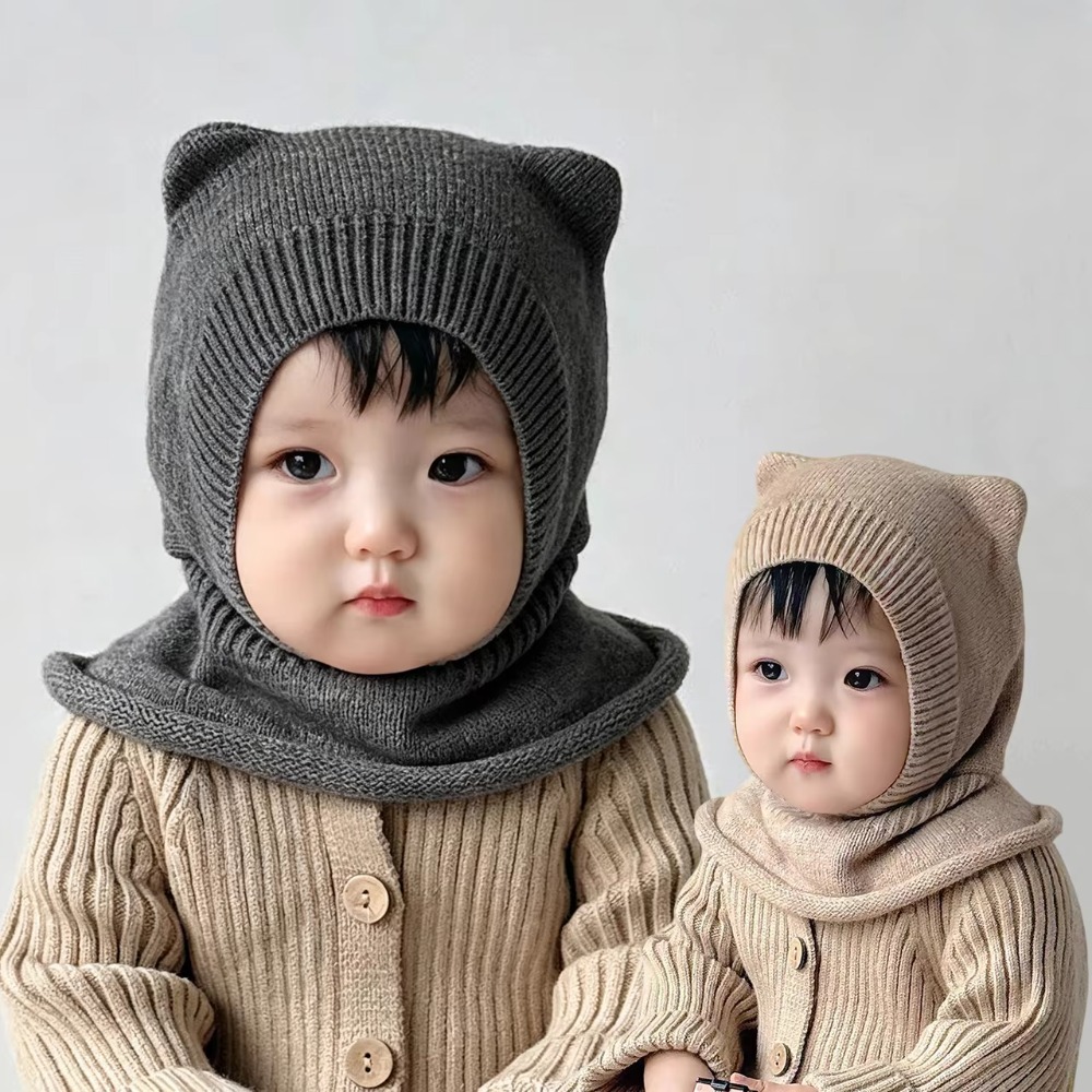 Topi Balaclava Bayi Wol Hangat - Baby Hat Beanie ulasan dan harga