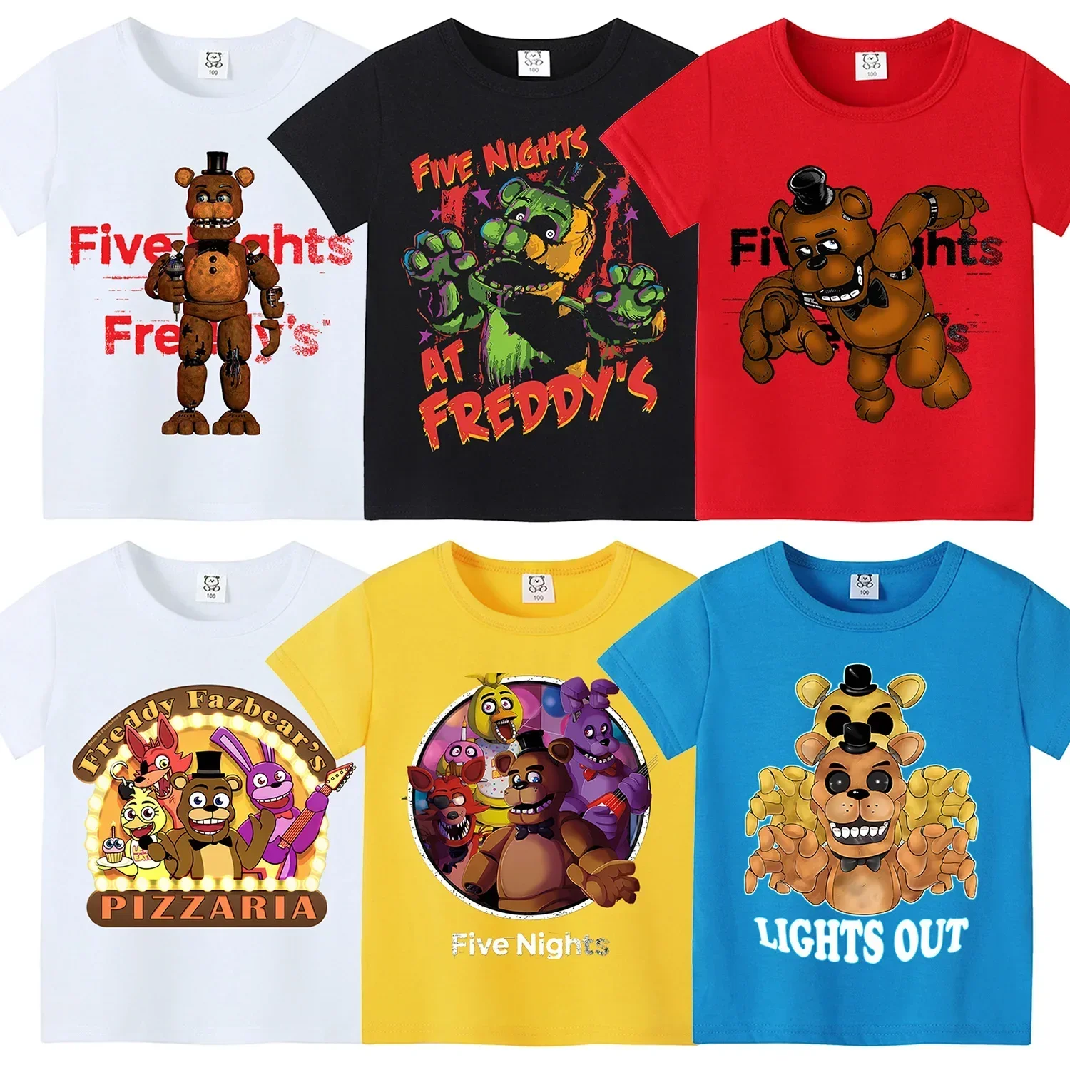 Baju Kaus Pendek Bertema Five  - Baby Clothing Dividers ulasan dan harga