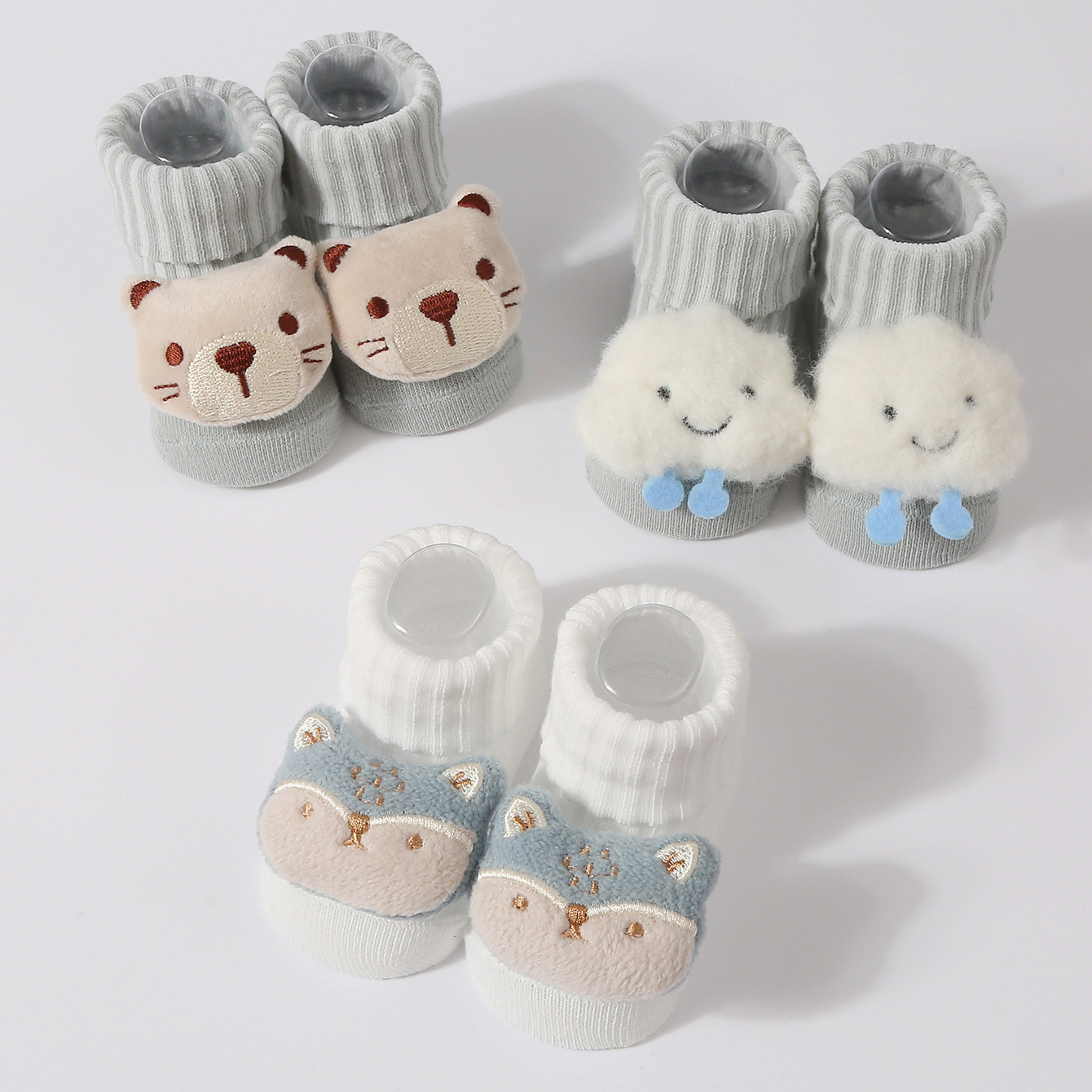 3 Pasang/Set Kaus Kaki Bayi Pe - Baby Clothing Dividers ulasan dan harga