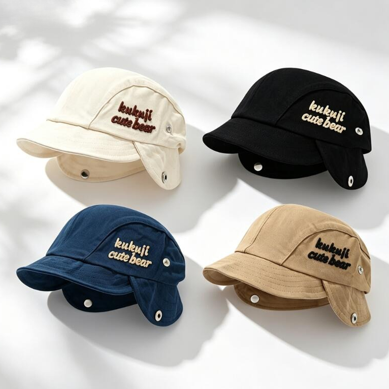 Topi Bayi Berpenutup Telinga M - Baby Hat Beanie ulasan dan harga