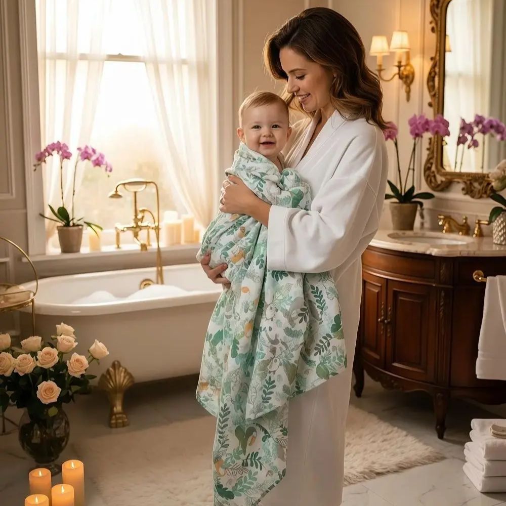 Selimut Bedong Bayi dari Serat - Baby Clothing Organic Cotton ulasan dan harga