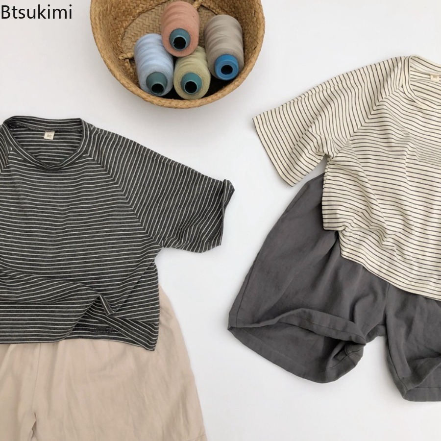 Pakaian Anak-anak Kaus Katun A - Baby Clothing Korea ulasan dan harga