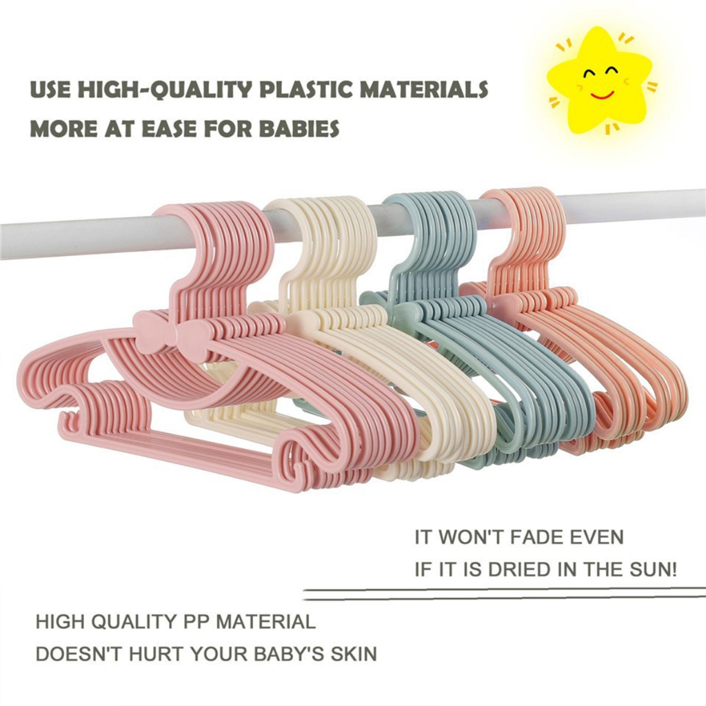 12PCS Set Gantungan Baju Bayi  - Baby Clothing Rack ulasan dan harga