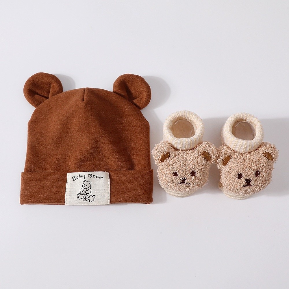 2 Buah/Set Set Kaus Kaki Topi  - Baby Hat Beanie ulasan dan harga