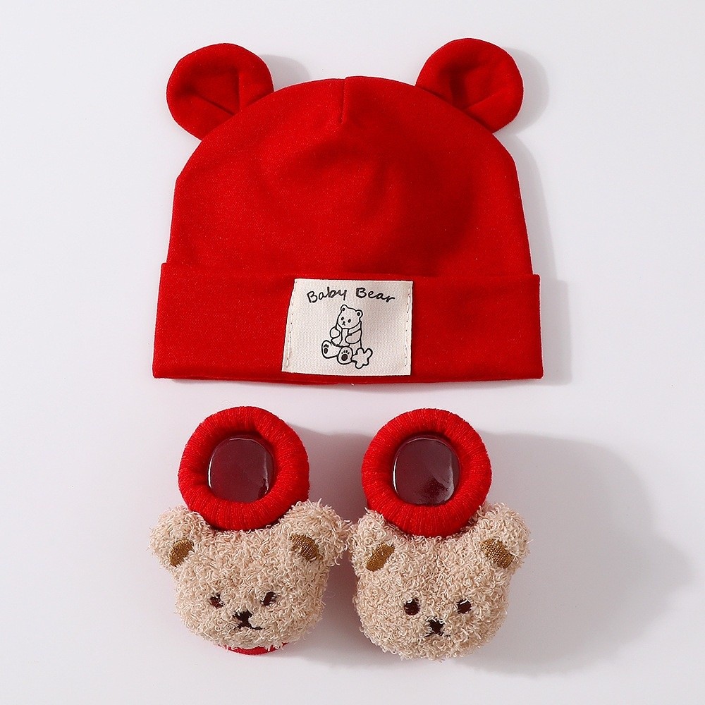 2 Buah/Set Set Kaus Kaki Topi  - Baby Hat Beanie ulasan dan harga