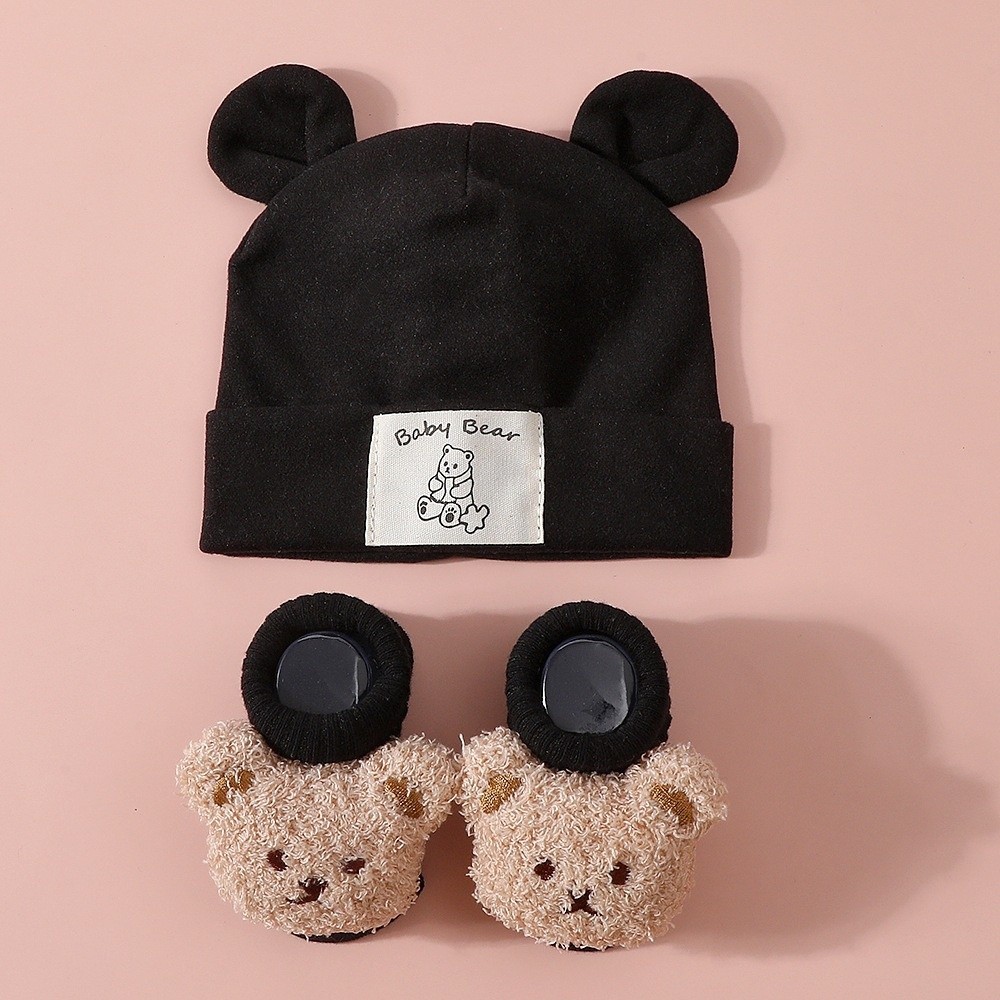2Pcs/Set Set Topi dan Kaus Kak - Baby Hat Beanie ulasan dan harga